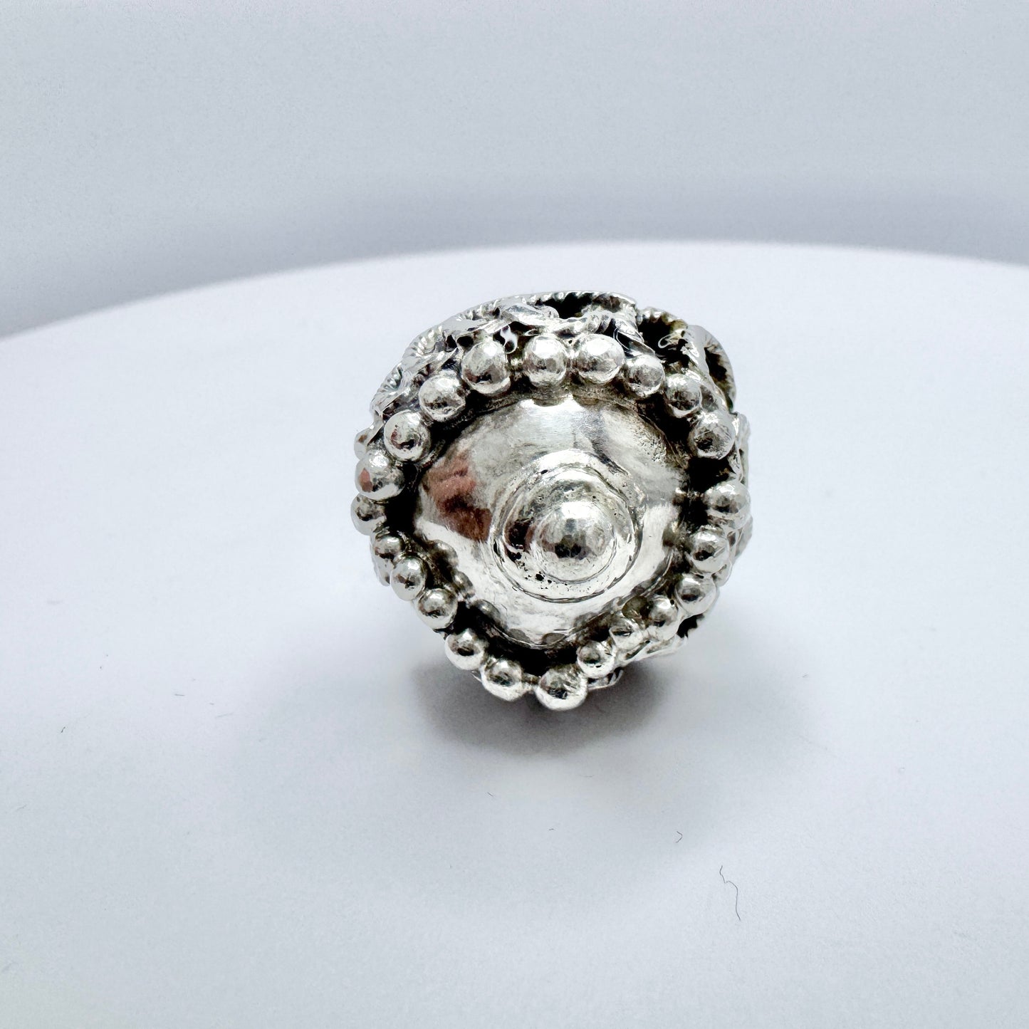 Rosa Taikon and Bernd Janusch, Sweden 1975. Chunky Vintage Sterling Silver Ring.