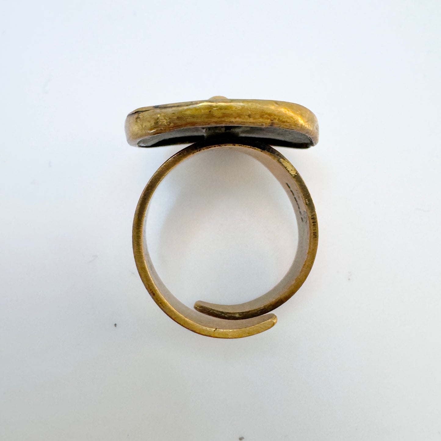 Jorma Laine, Finland. Vintage c 1970s Bronze Ring