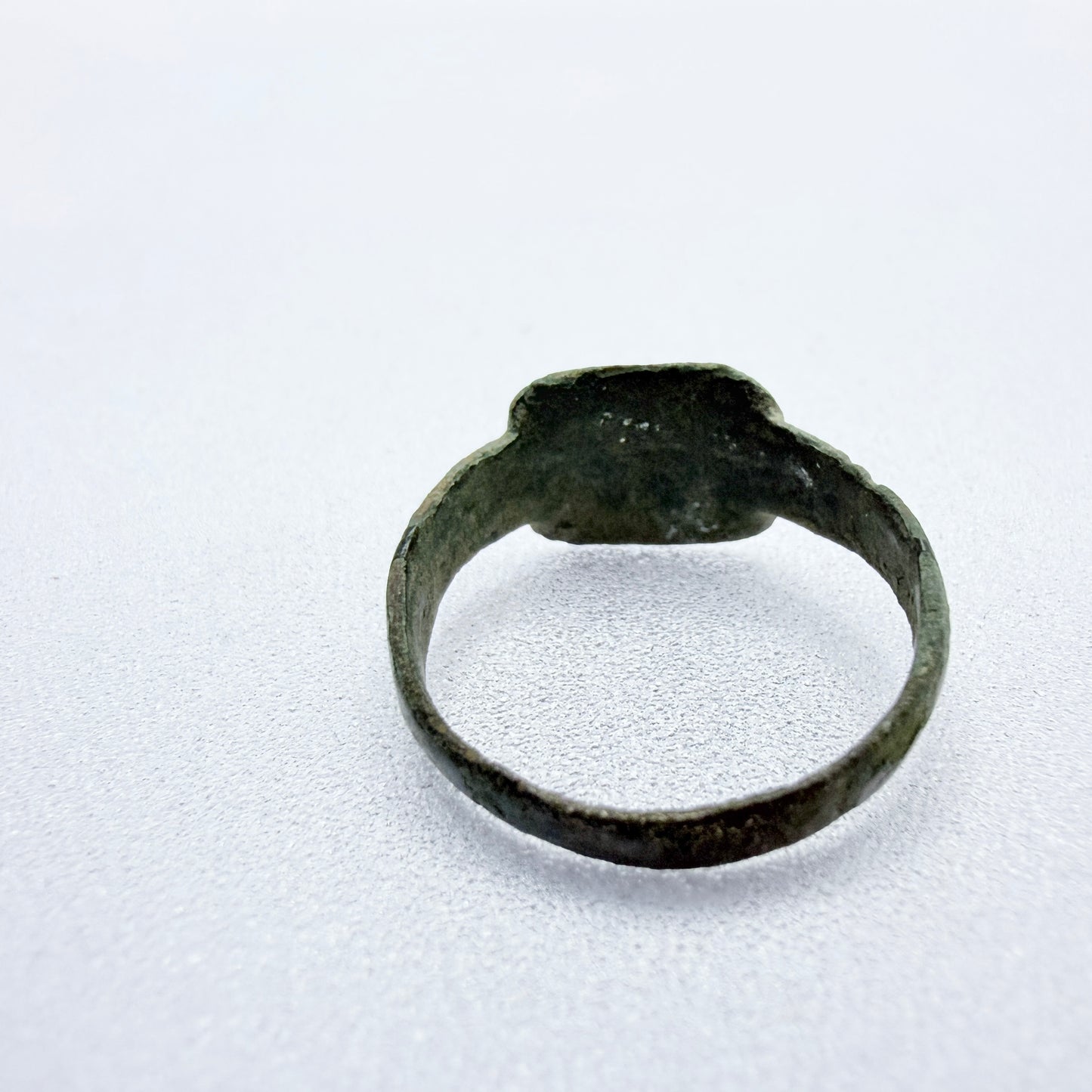 Antique Ancient Bronze Signet Ring