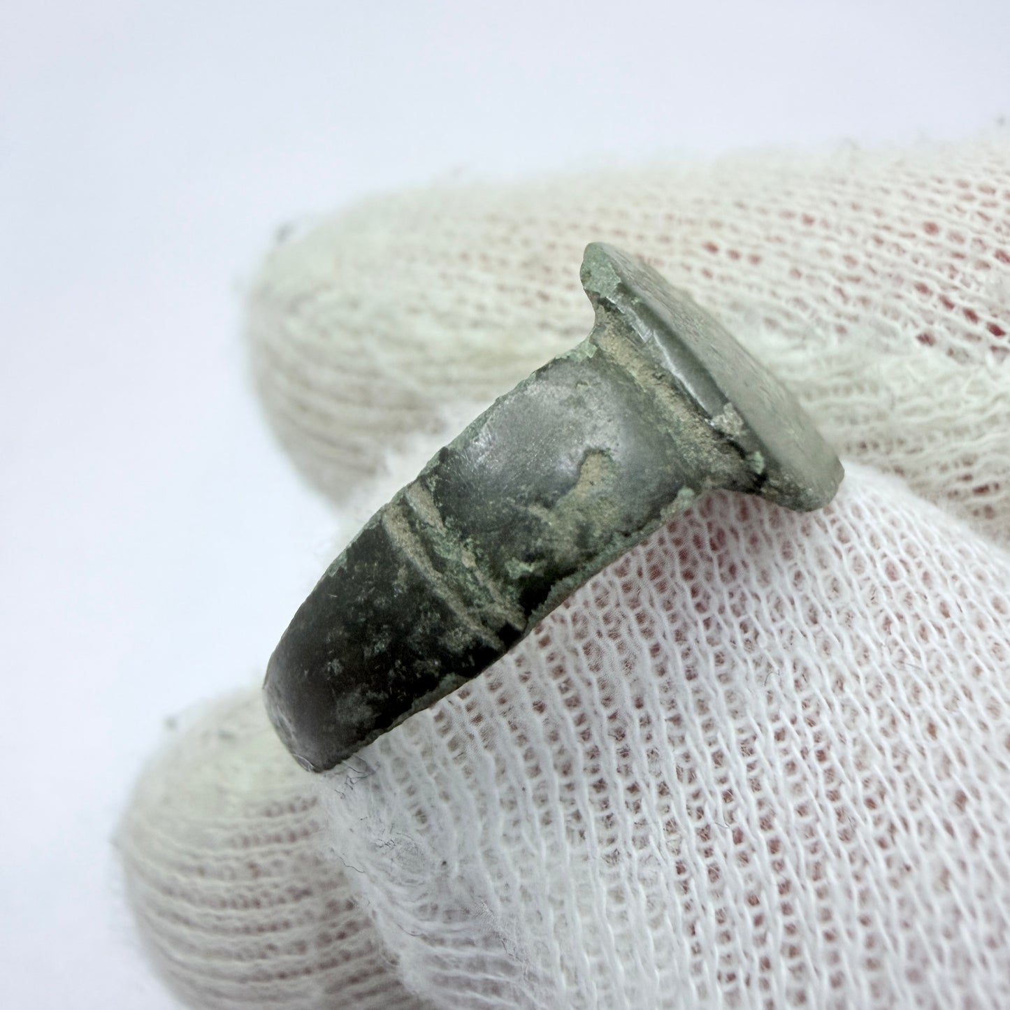 Antique Ancient Bronze Signet Ring