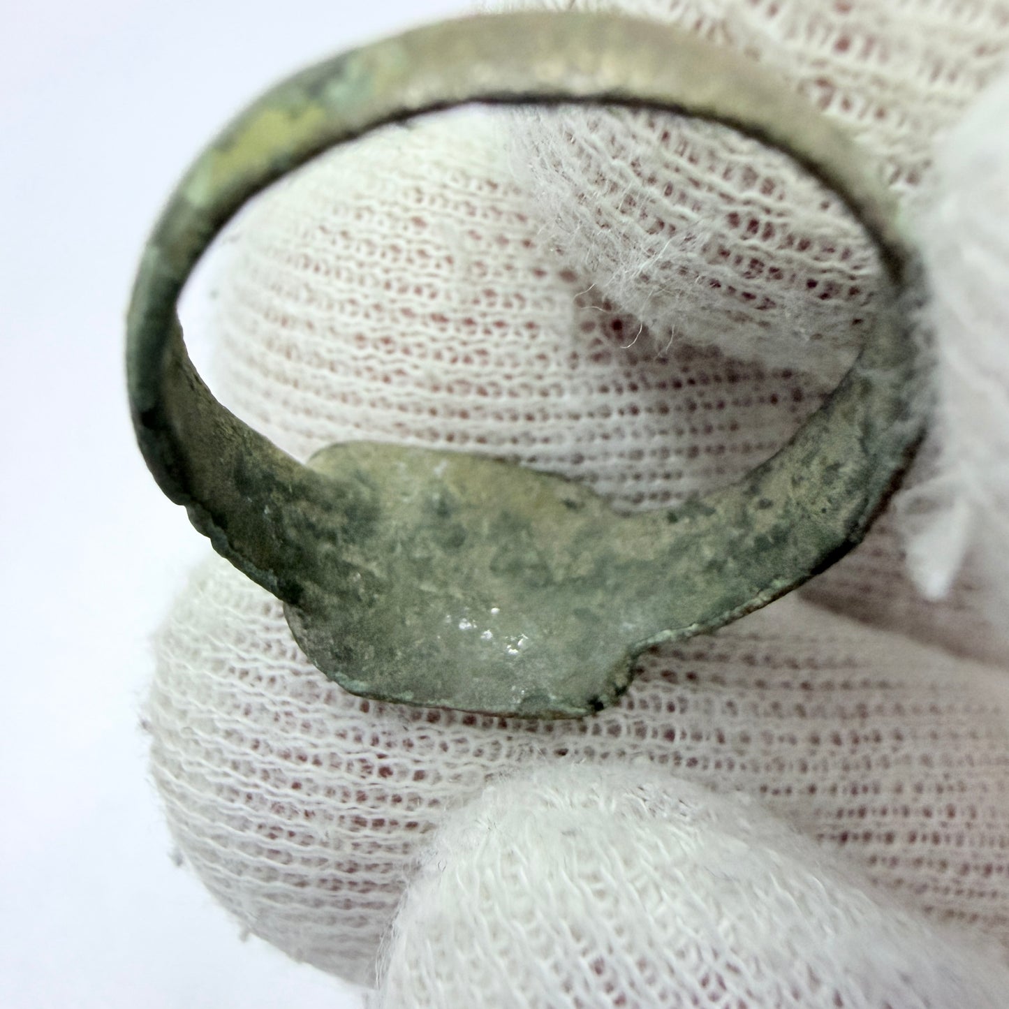 Antique Ancient Bronze Signet Ring