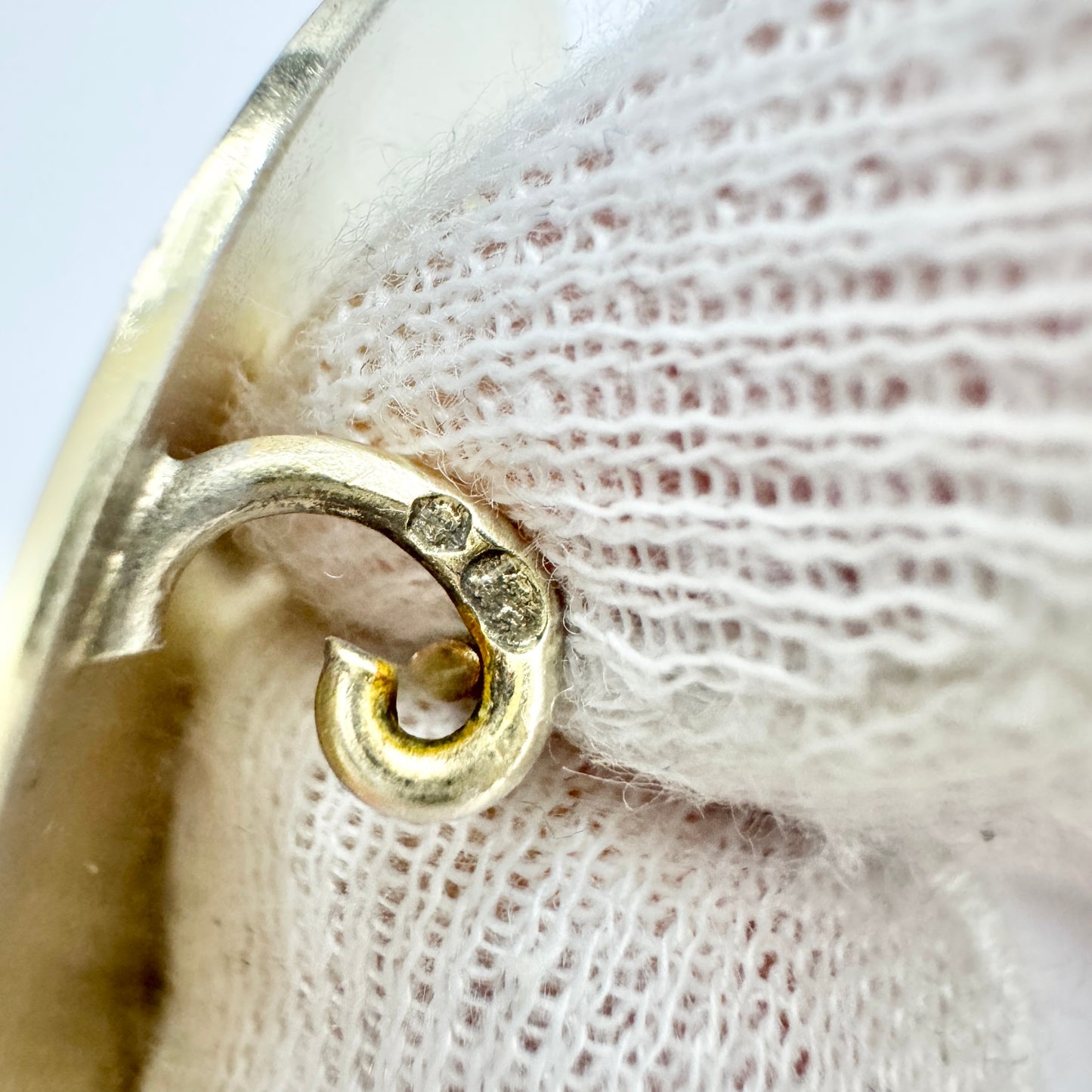 Norway c 1960 Vintage Sterling Silver Enamel Brooch.