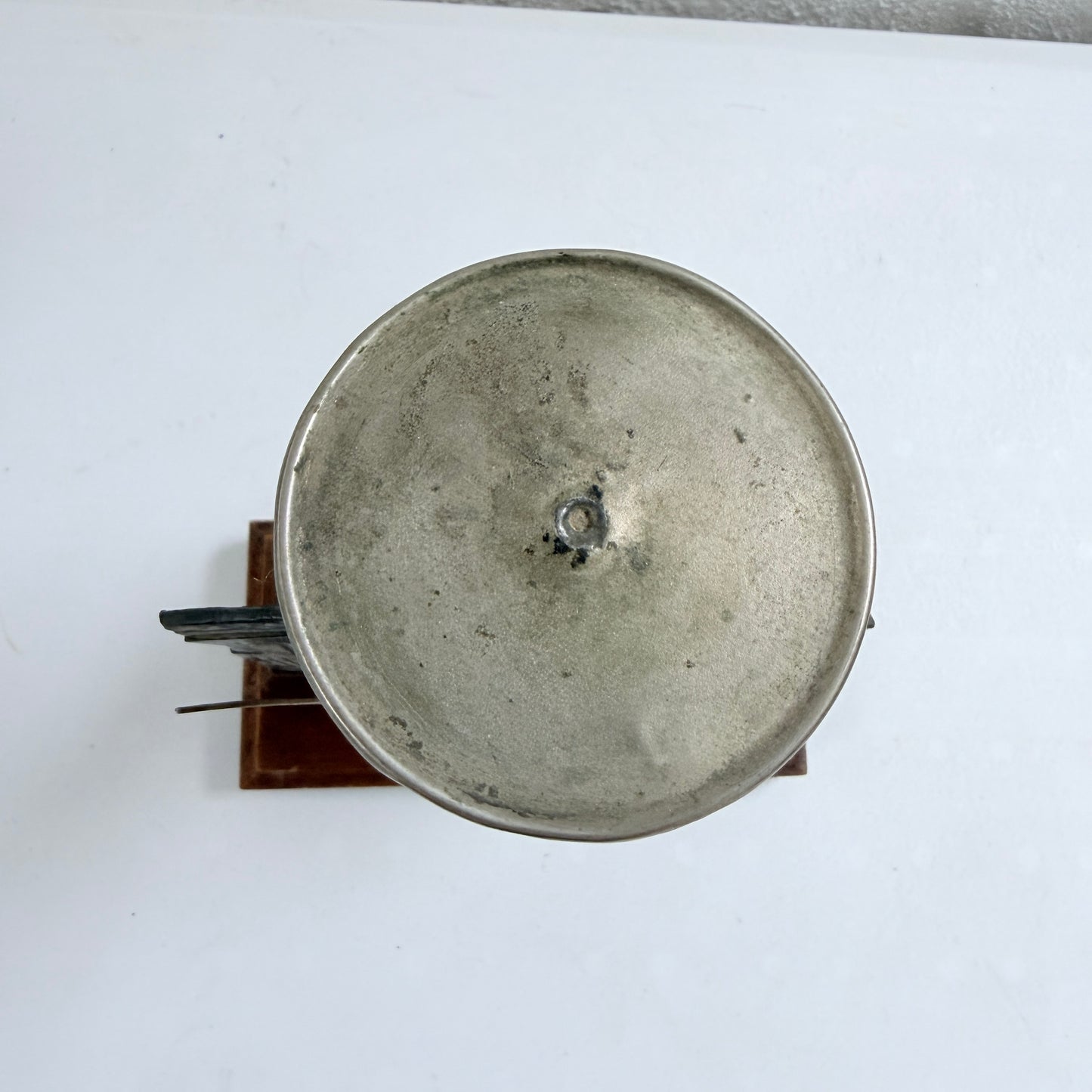 Junghans, Germany early 1900s. Antique Jugendstil Table Clock with Scale