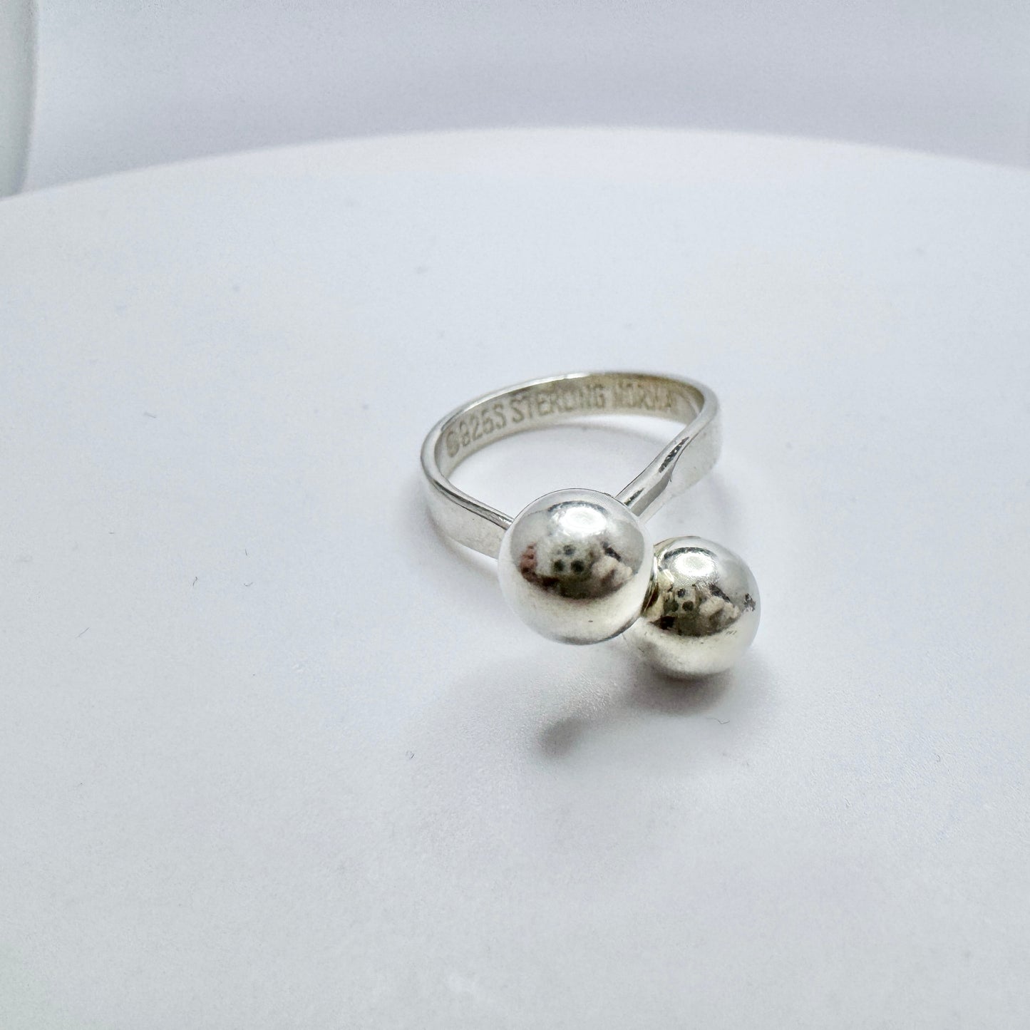 Norway. Vintage Sterling Silver Ring.