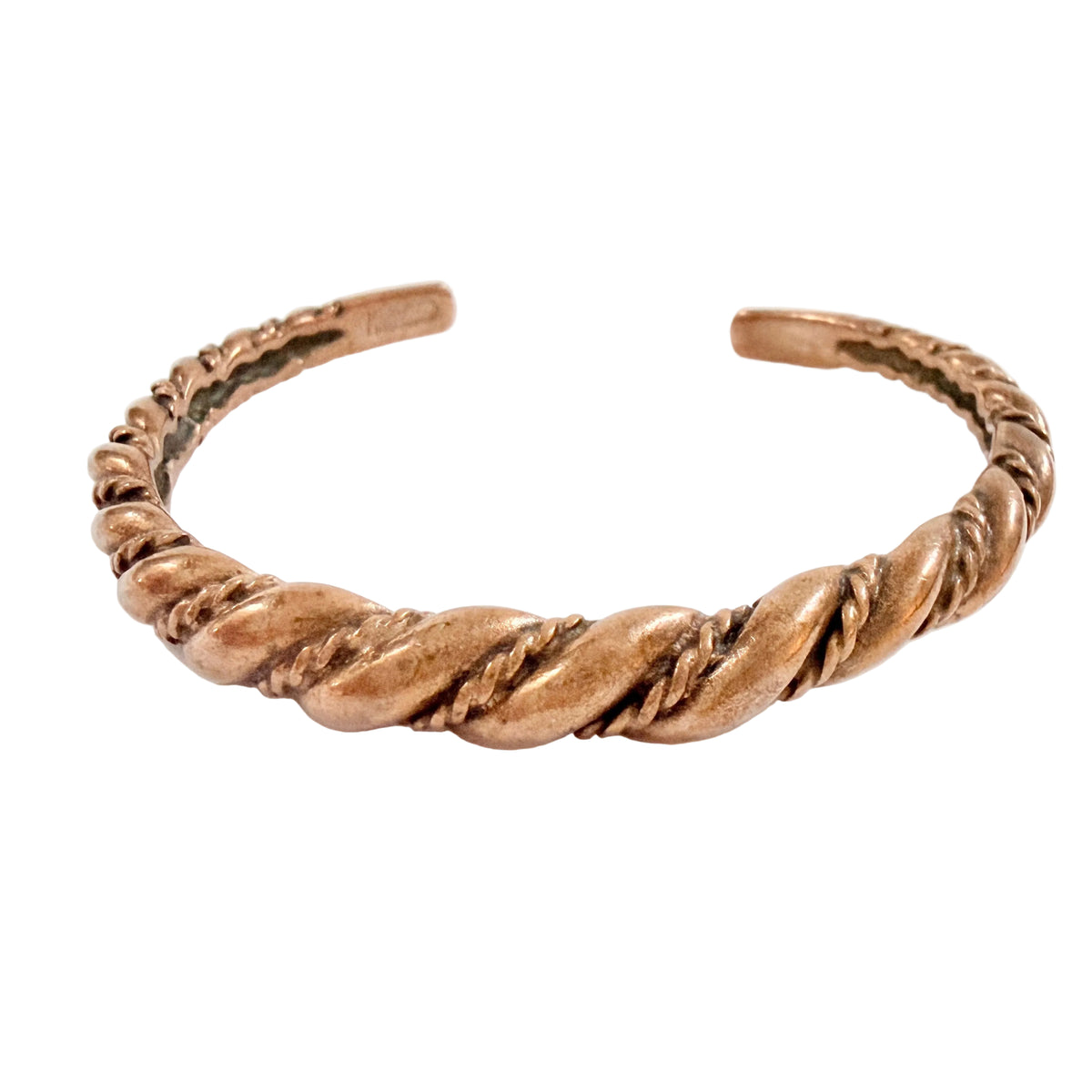 Kalavala koru, Finland. Vintage Viking-style Bronze Bracelet.