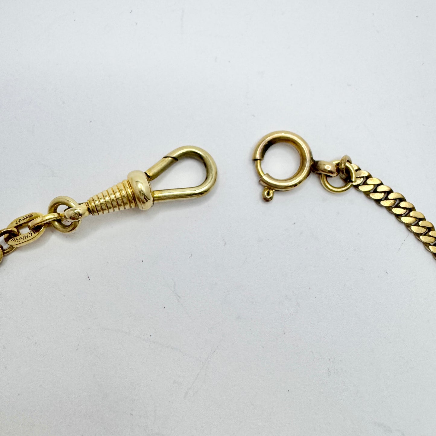 Kollmar & Jourdan, Germany early 1900s. Gold Filled Watch Chain