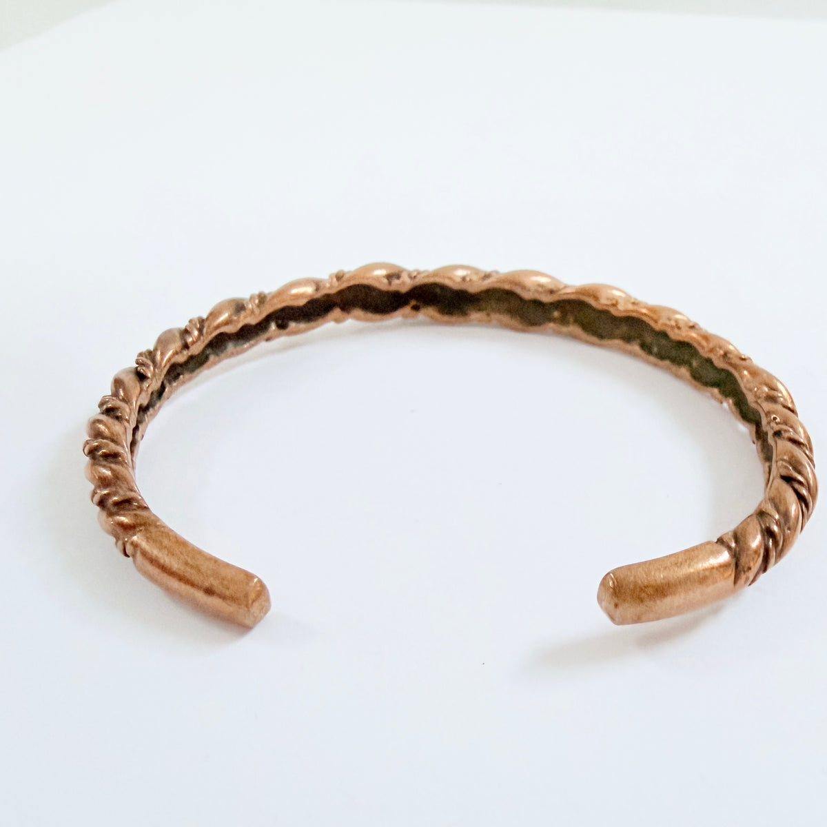 Kalavala koru, Finland. Vintage Viking-style Bronze Bracelet.