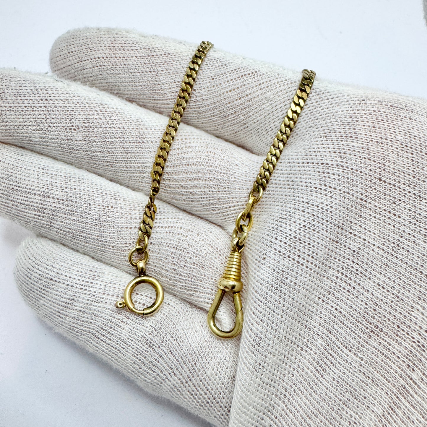 Kollmar & Jourdan, Germany early 1900s. Gold Filled Watch Chain