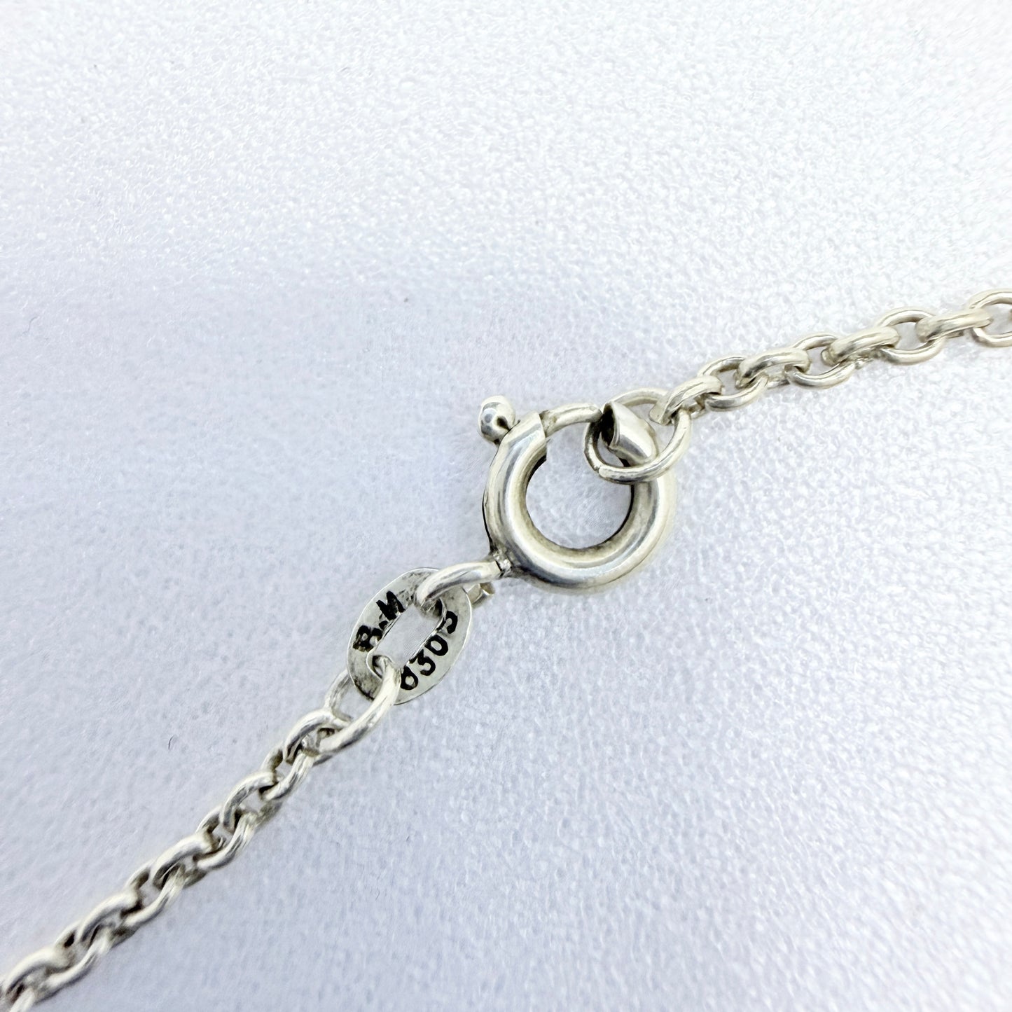 Teka, Germany 1970s. Vintage Sterling Silver Pendant + Chain