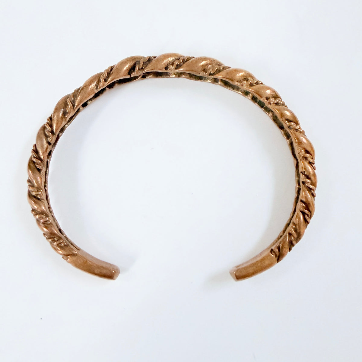 Kalavala koru, Finland. Vintage Viking-style Bronze Bracelet.