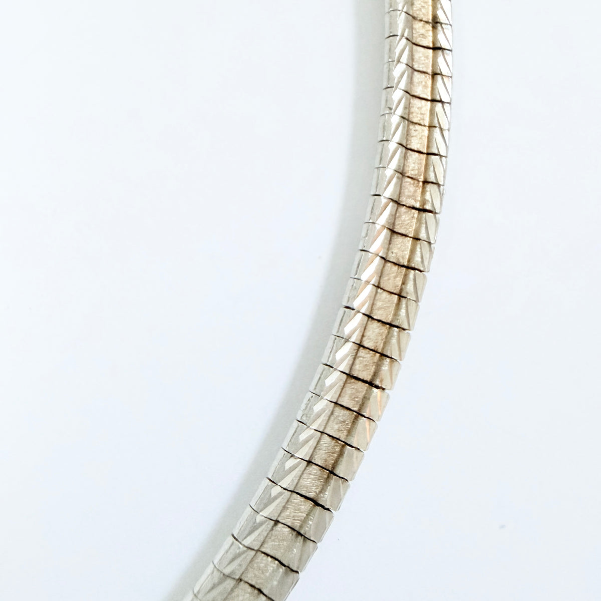 Vintage Solid 835 Silver Necklace + Bracelet.