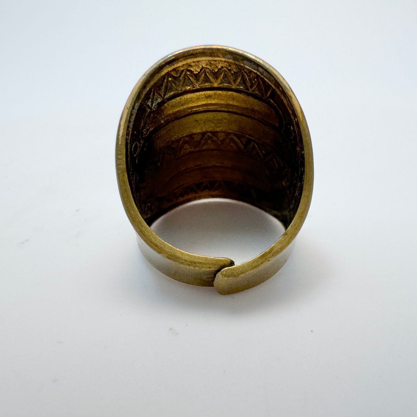 Kalevala Koru, Finland. Vintage Bronze Ring.