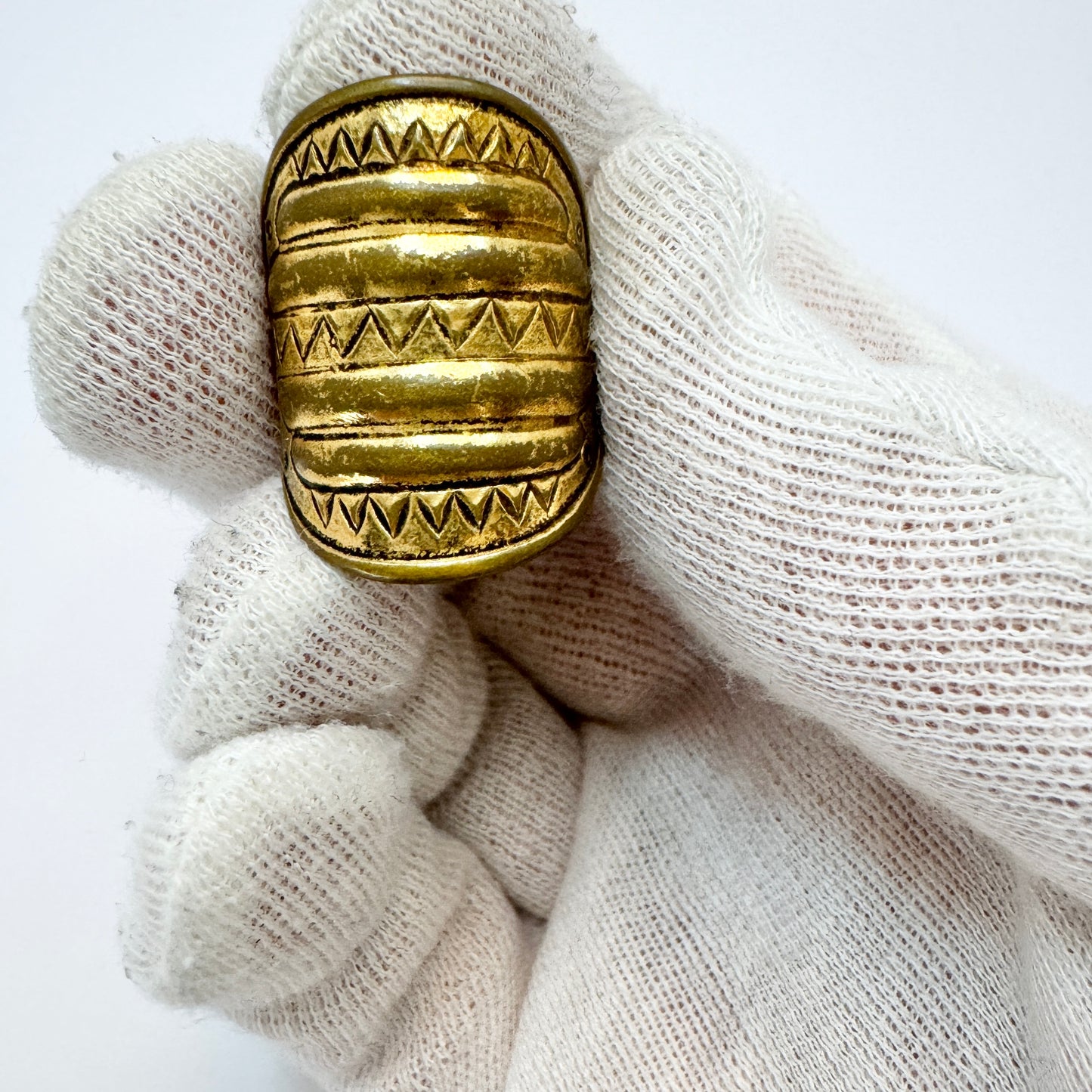 Kalevala Koru, Finland. Vintage Bronze Ring.