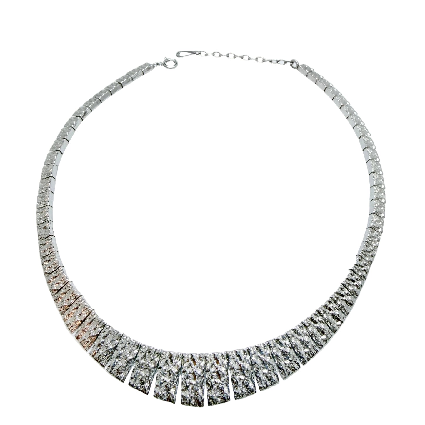 Kollmar & Jourdan, Germany ca 1970. Vintage Sterling 935 Silver Necklace.