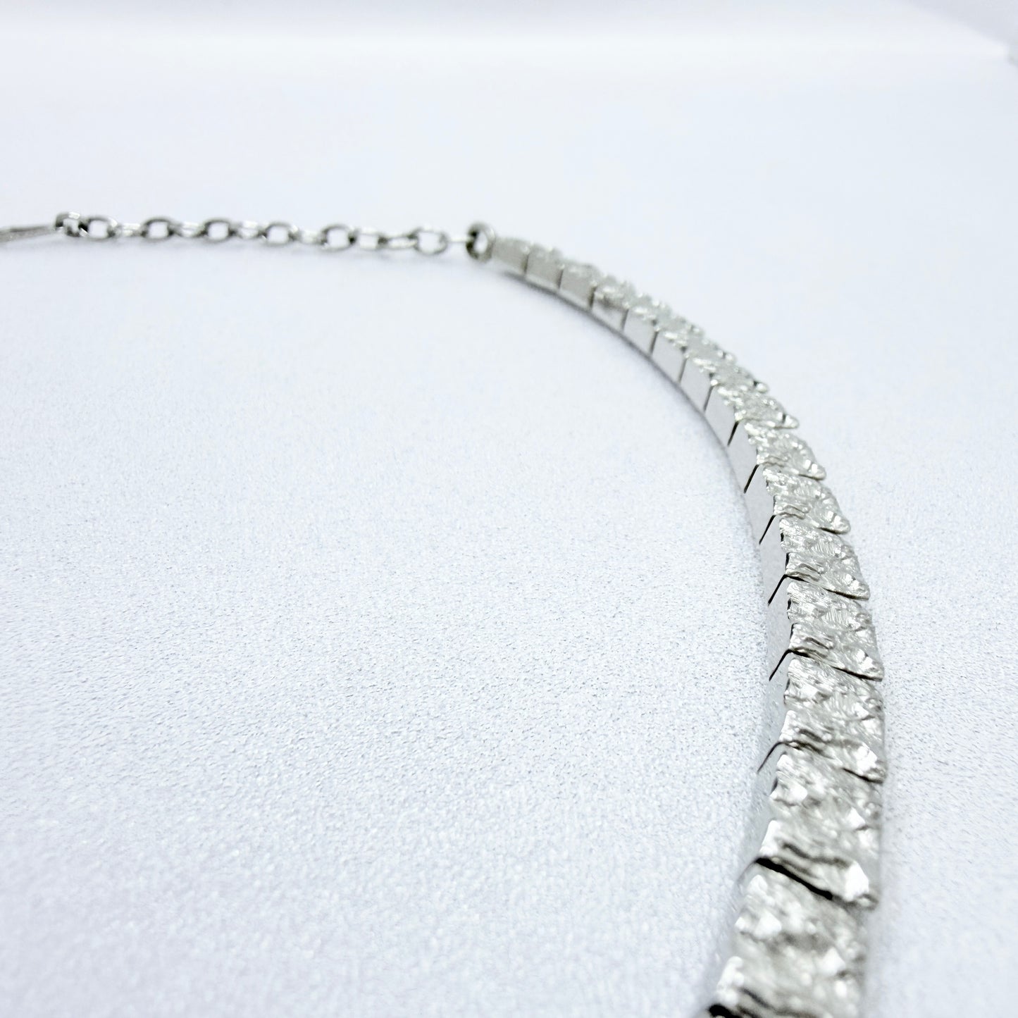 Kollmar & Jourdan, Germany ca 1970. Vintage Sterling 935 Silver Necklace.