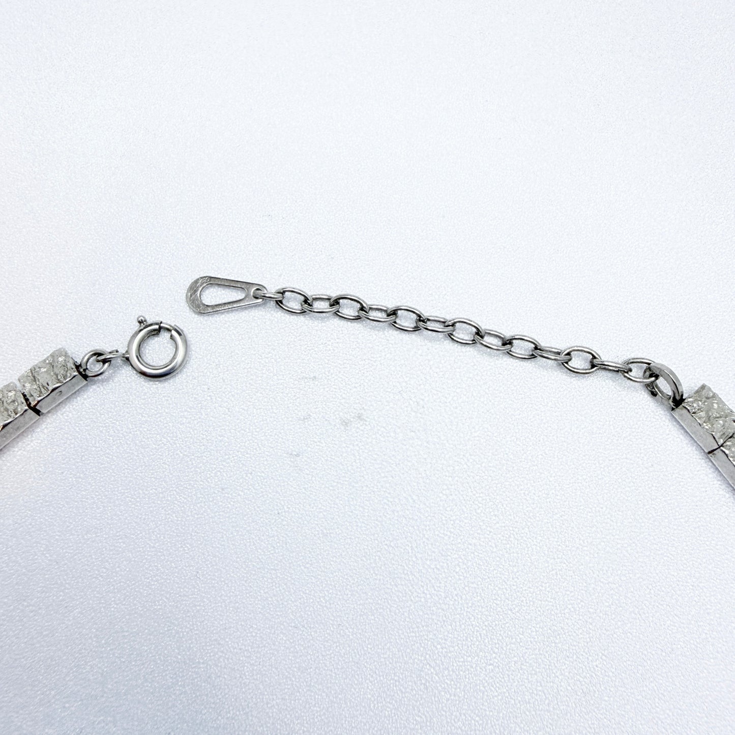 Kollmar & Jourdan, Germany ca 1970. Vintage Sterling 935 Silver Necklace.