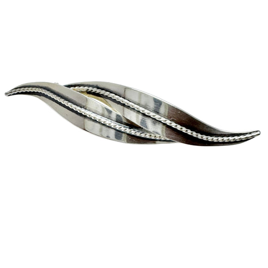 B. Margossian, Denmark 1970s. Vintage Sterling Silver Brooch.