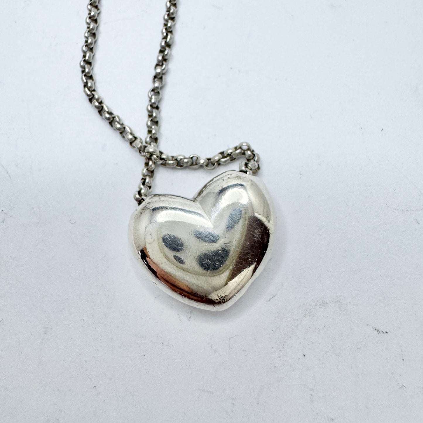 Georg Jensen, Denmark. Sterling Silver Pendant of the year 2009 Necklace.