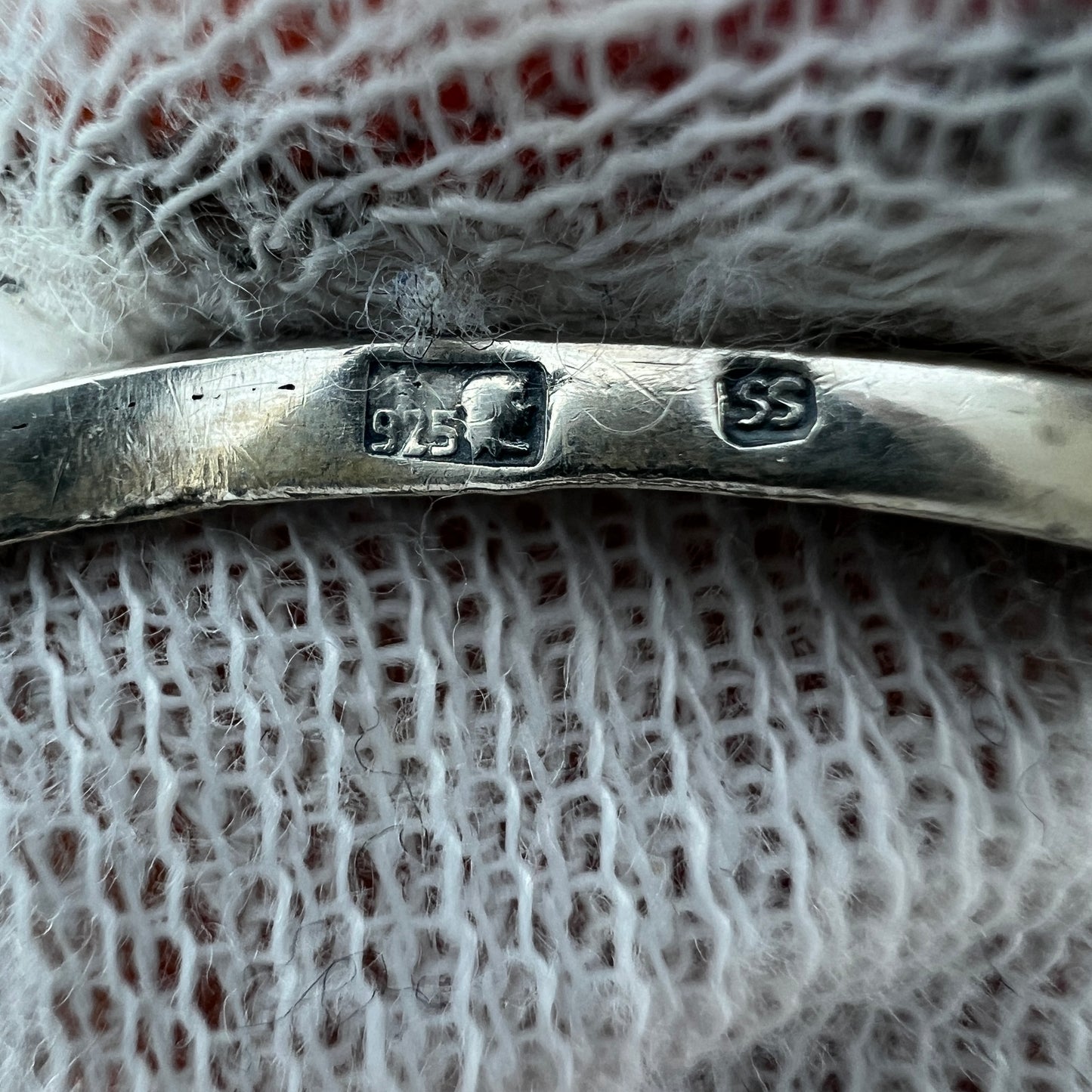 SS, Wrocław Poland. Vintage Sterling Silver Bracelet.