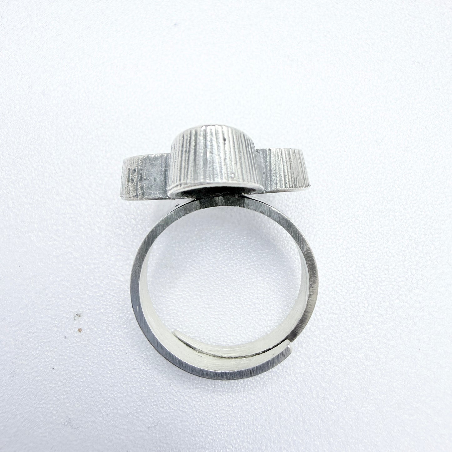 Karl Laine for Sten & Laine, Finland 1973. Vintage Sterling Silver Ring.