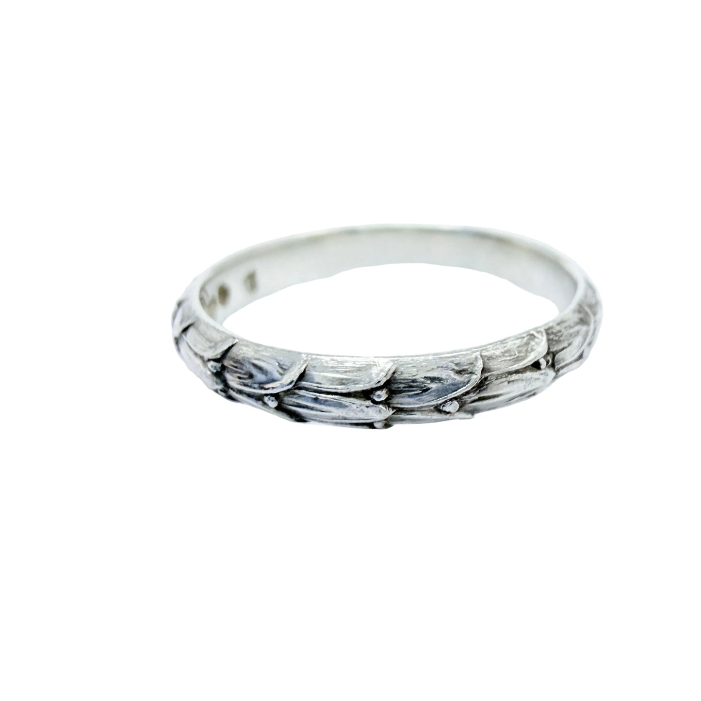 Ekström & Blom, Sweden 1930s. Vintage Solid Silver Band Ring