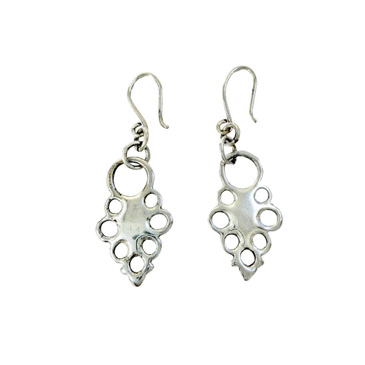 Juhls, Norway Vintage Sterling Silver Earrings