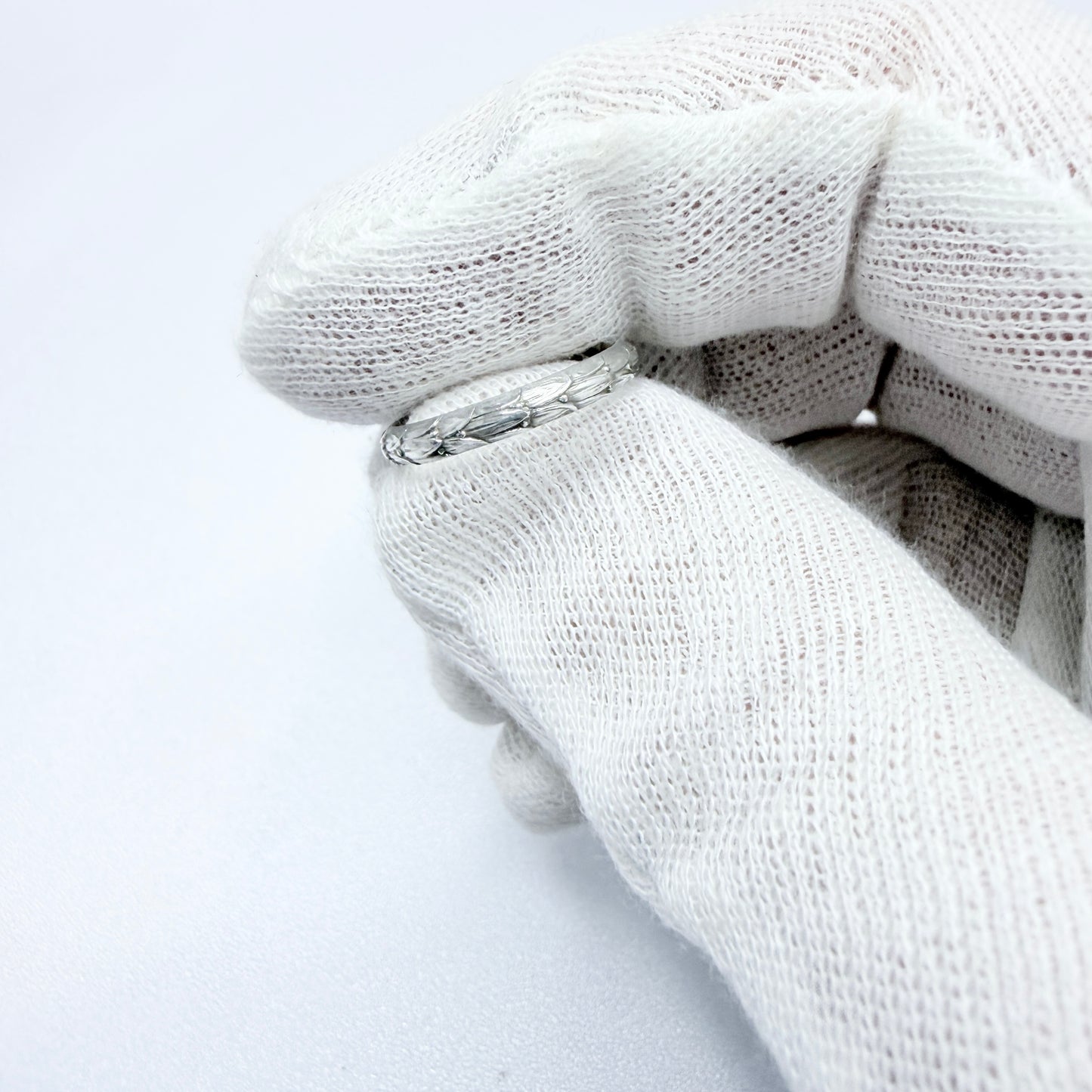 Ekström & Blom, Sweden 1930s. Vintage Solid Silver Band Ring