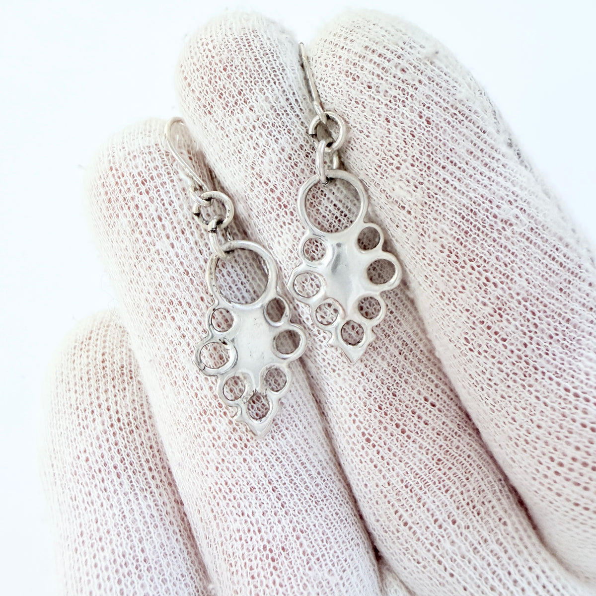 Juhls, Norway Vintage Sterling Silver Earrings