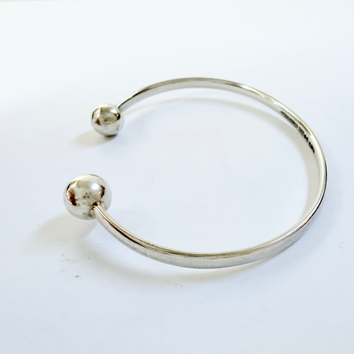 Arvo Saarela, Sweden 1976. Vintage Sterling Silver Bracelet. Signed.