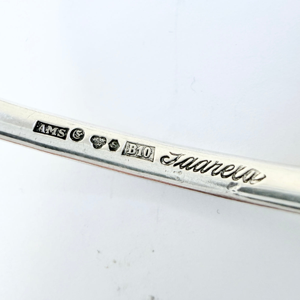 Arvo Saarela, Sweden 1976. Vintage Sterling Silver Bracelet. Signed.