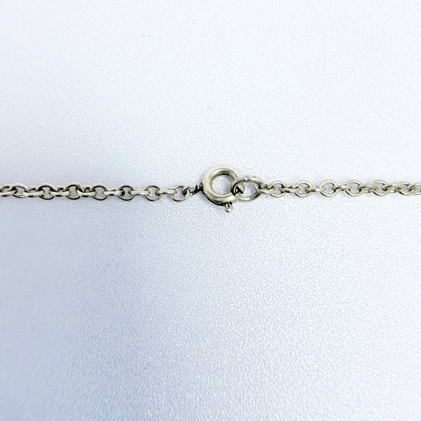 Victor Janson, Sweden 1973. Vintage Sterling Silver Rock Crystal Pendant Necklace.