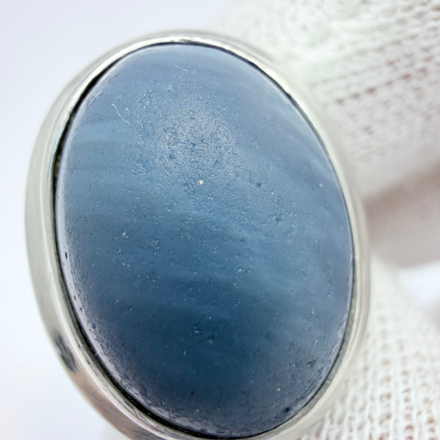 O Nordström, Sweden 1979. Vintage Solid Silver Bergslagen-stone Ring.