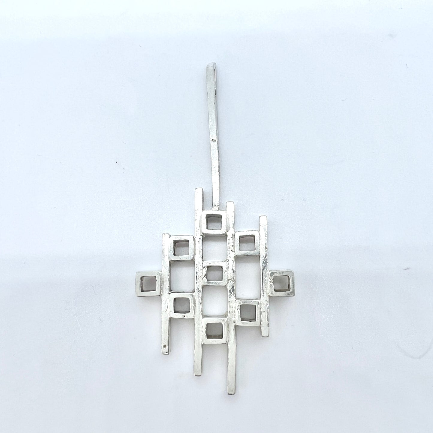 Nordisk Kokusai, Sweden 1974-79. Vintage Sterling Silver Pendant.