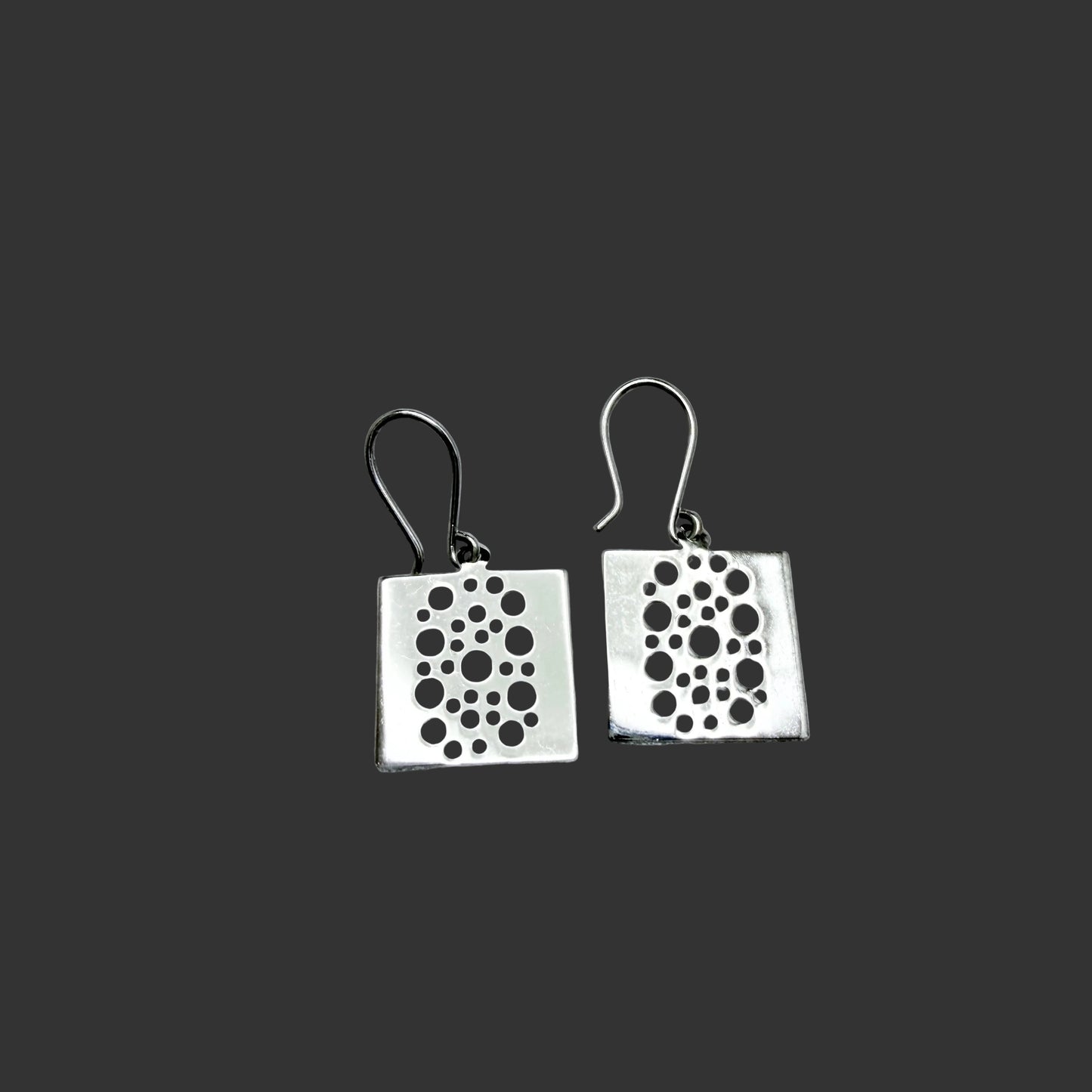 Liisa Vitali for Kultakeskus, Finland Vintage Sterling Silver Earrings