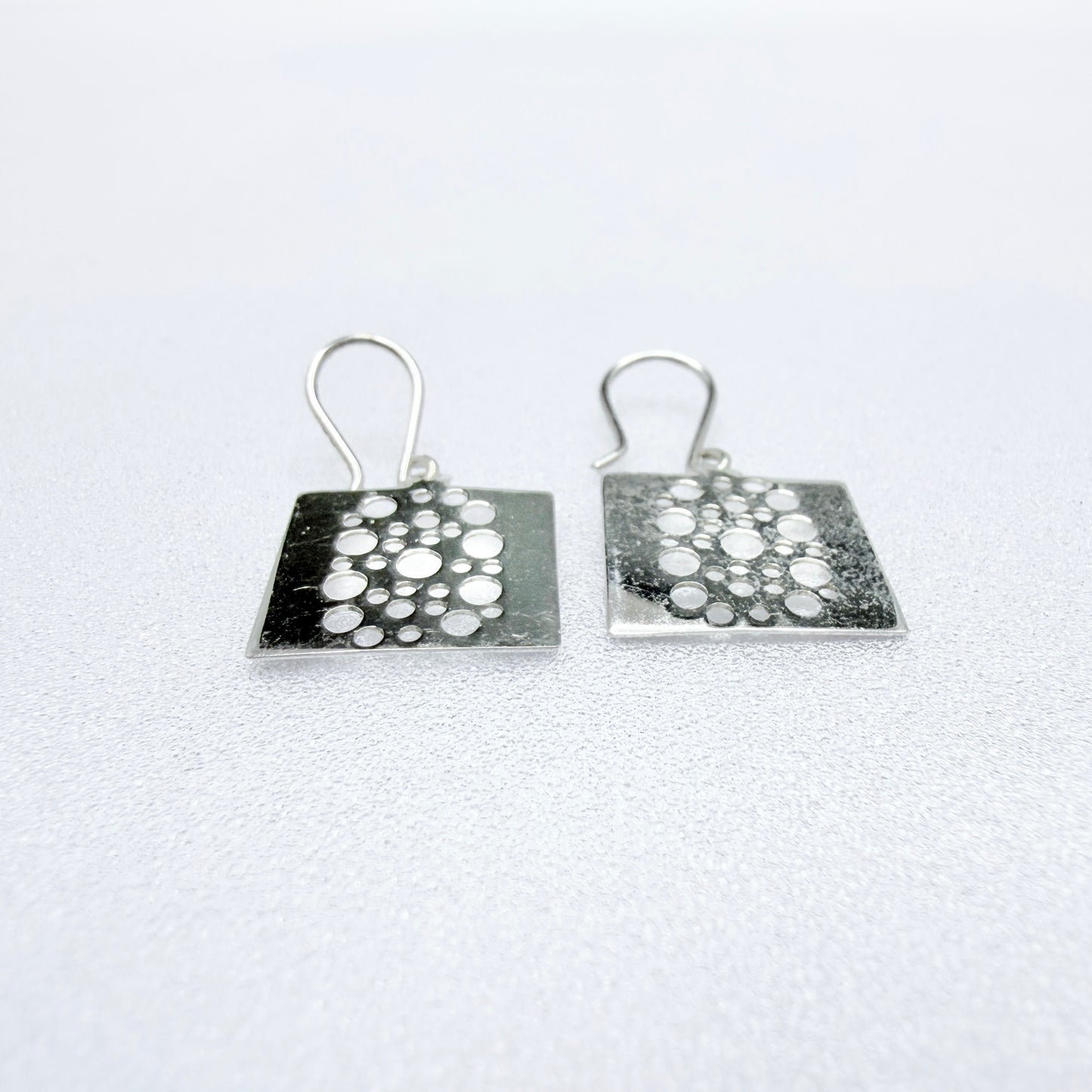 Liisa Vitali for Kultakeskus, Finland Vintage Sterling Silver Earrings