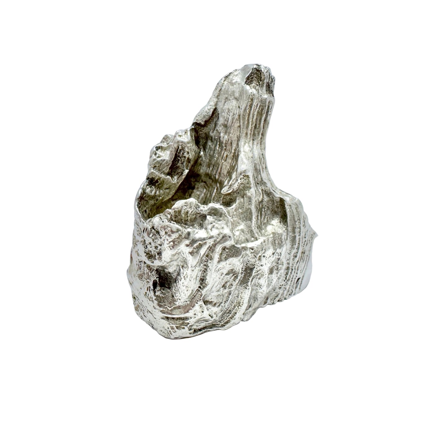 Knud V Andersen for Anton Michesen, Denmark ca 1970. Chunky Vintage Sterling Silver Ring.