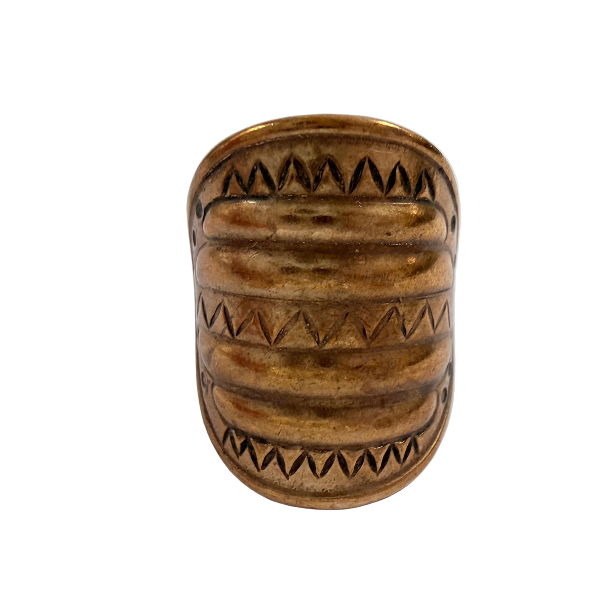 Kalevala Koru, Finland. Vintage Bronze Viking Copy Unisex Ring.