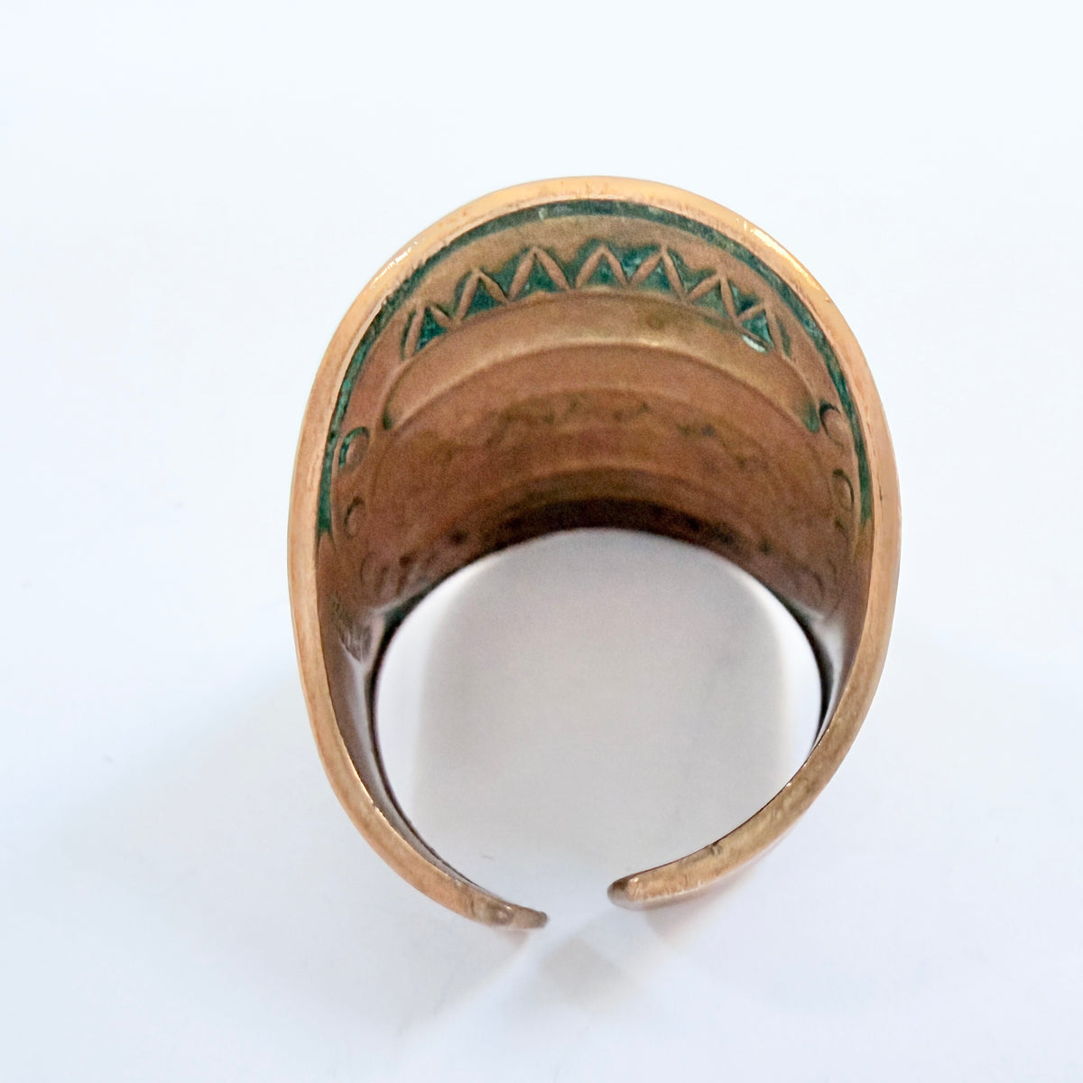 Kalevala Koru, Finland. Vintage Bronze Viking Copy Unisex Ring.