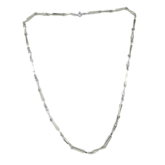 Jorma Laine for Kultateollisuus, Finland 1975. Vintage Sterling Silver Necklace