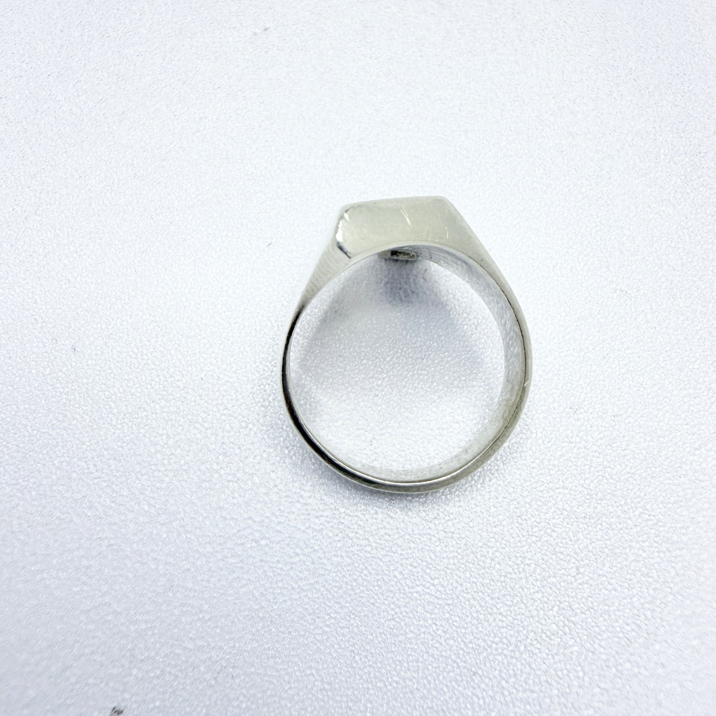 Arne Johansen Denmark Vintage 1960s Sterling Abalone Ring