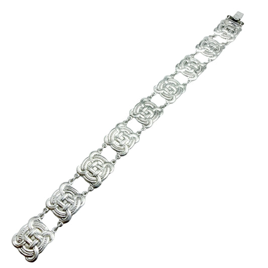Marius Hammer, Norway 1920s. Antique Sterling Silver Bracelet.