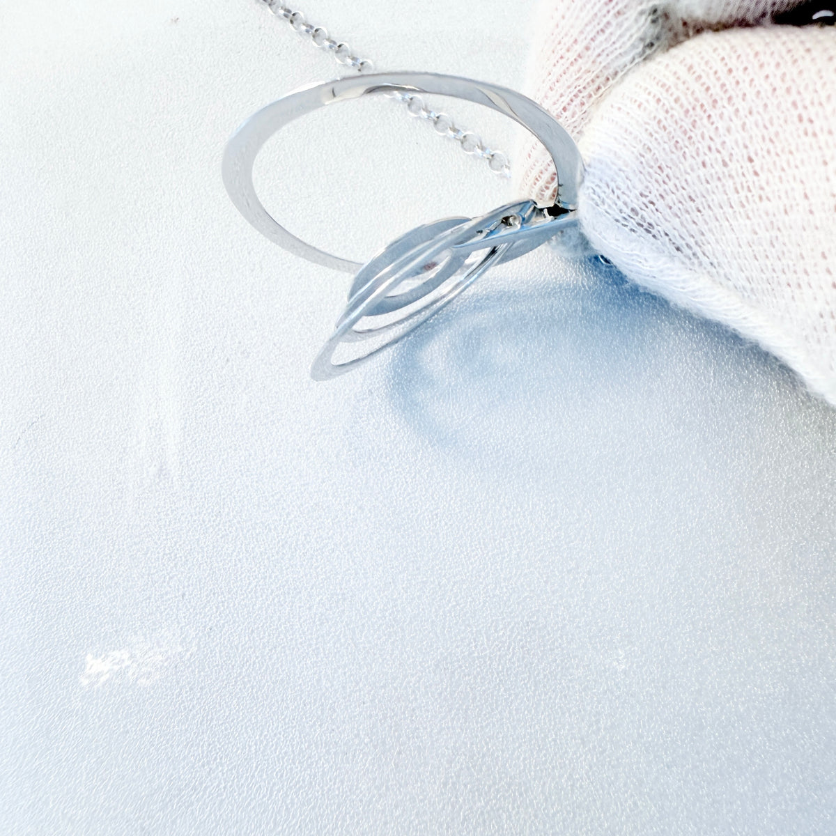 Tapio Wirkkala for Kultakeskus Finland Sterling Silver Moon Pendant Necklace