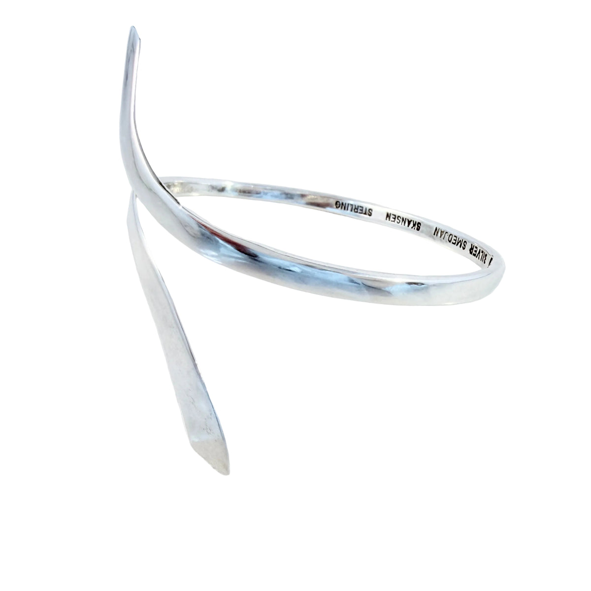 Owe Johansson, Sweden 1966. Vintage Sterling Silver Arm-band Bracelet.