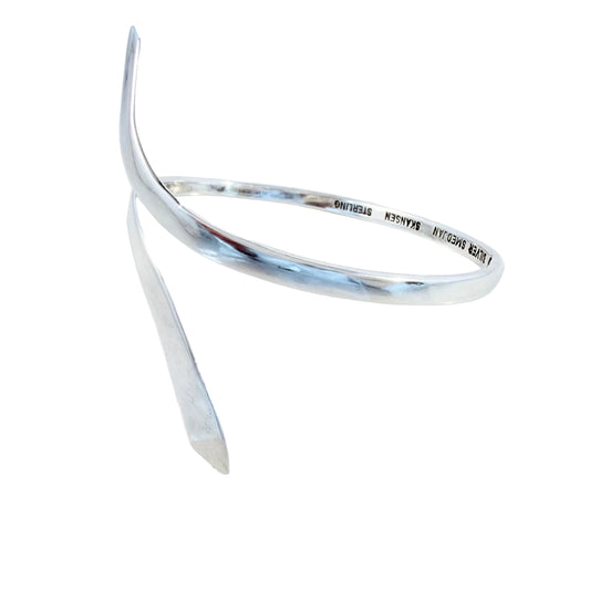 Owe Johansson, Sweden 1966. Vintage Sterling Silver Arm-band Bracelet.