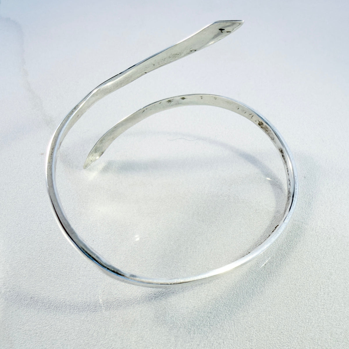 Owe Johansson, Sweden 1966. Vintage Sterling Silver Arm-band Bracelet.