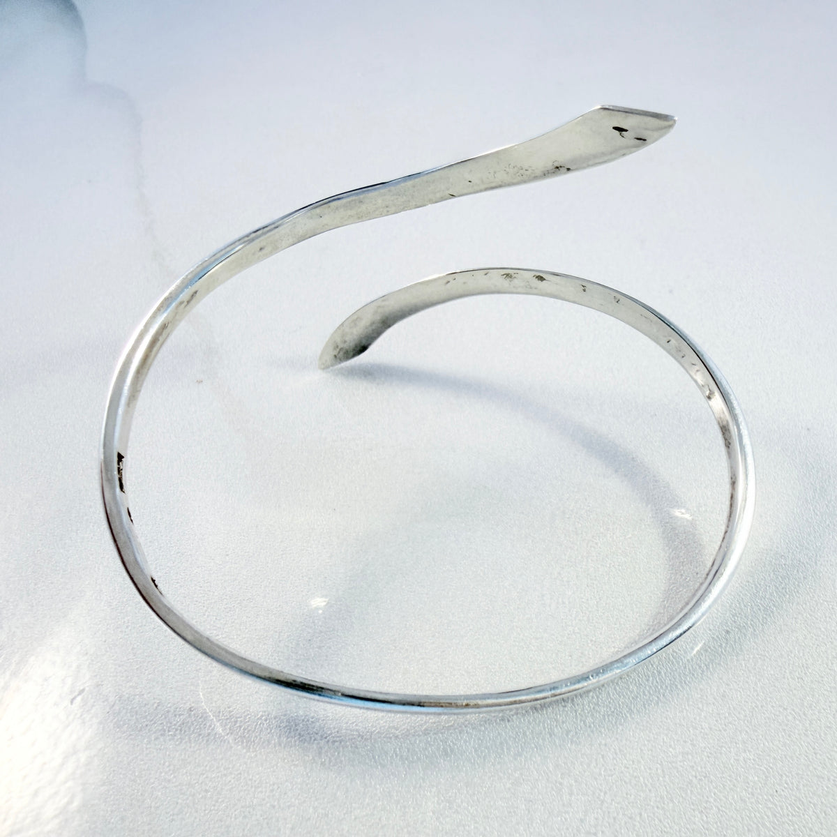 Owe Johansson, Sweden 1966. Vintage Sterling Silver Arm-band Bracelet.