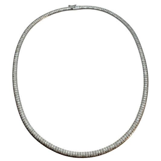 Vicenza. Italy. Vintage Sterling Silver Necklace.