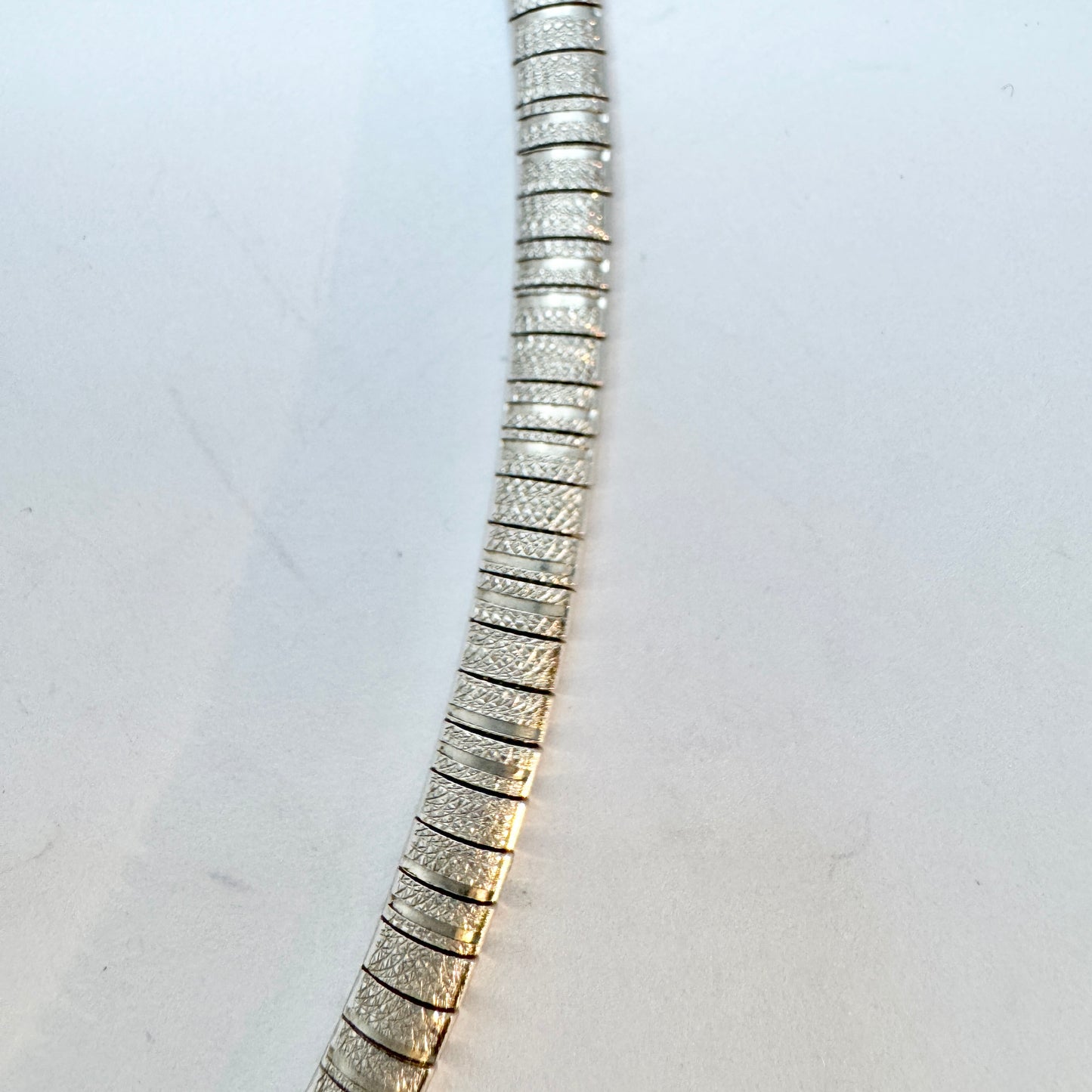 Vicenza. Italy. Vintage Sterling Silver Necklace.