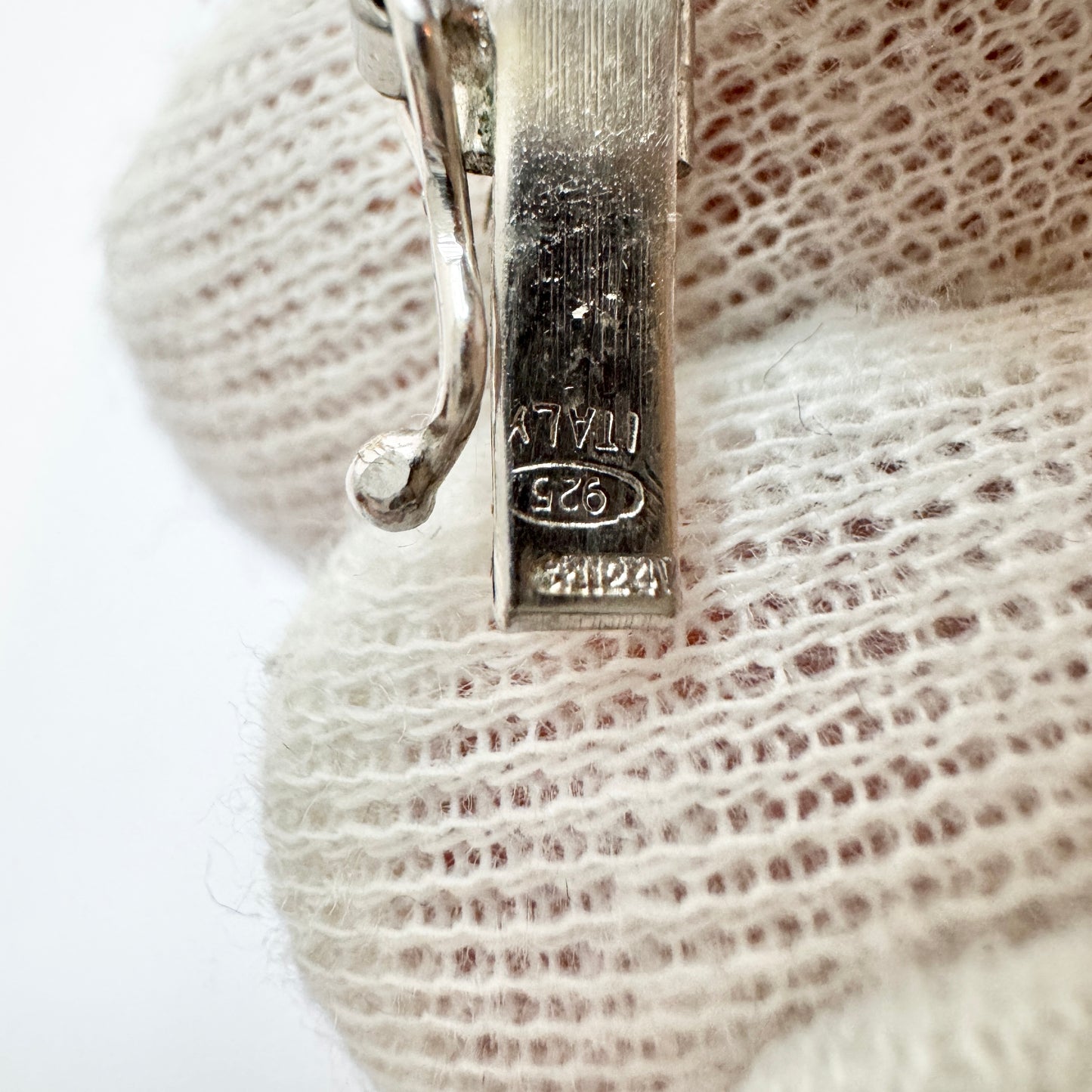 Vicenza. Italy. Vintage Sterling Silver Necklace.