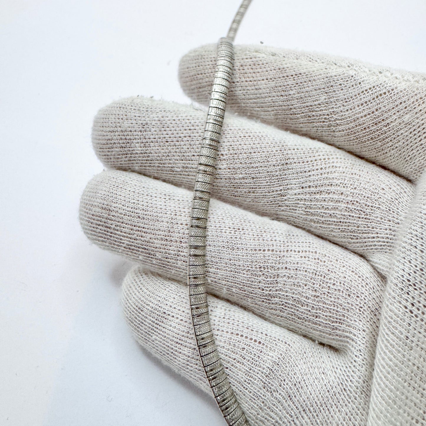 Vicenza. Italy. Vintage Sterling Silver Necklace.